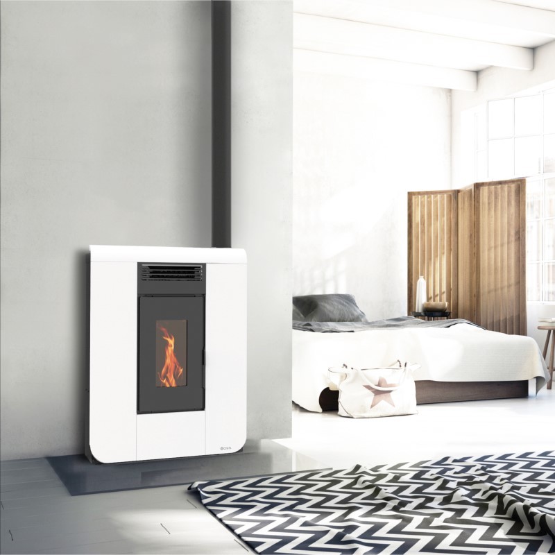 KISS wind Estufa pellet pasillo