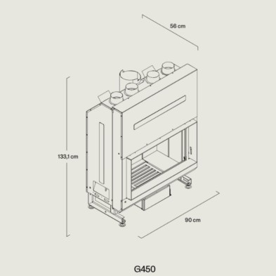 ROCAL G450 GUILLOTINA