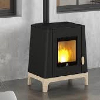 JOTUL PF501 NEGRA MATE Y CON PANELES LATERALES COLOR CORTEN(wifi)