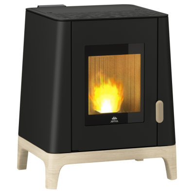 JOTUL PF501 NEGRA MATE Y CON PANELES LATERALES COLOR CORTEN(wifi)