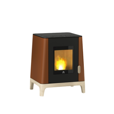 JOTUL PF501 NEGRA MATE Y CON PANELES LATERALES COLOR CORTEN(wifi)