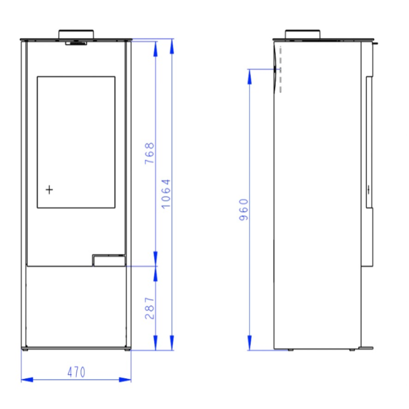 TALA 01 METÁLICA PUERTA CURVA