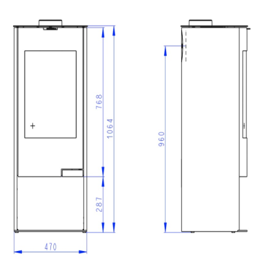 TALA 01 METÁLICA PUERTA CURVA