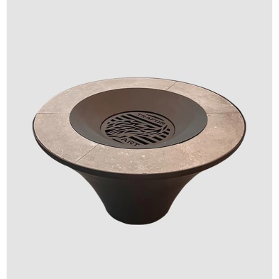 BRASERO BRAZIER LEÑA ,ACERO
