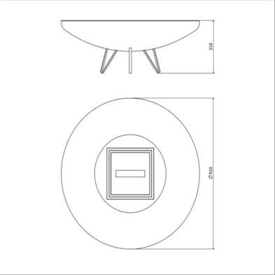 BRASERO FLAT BIOETANOL