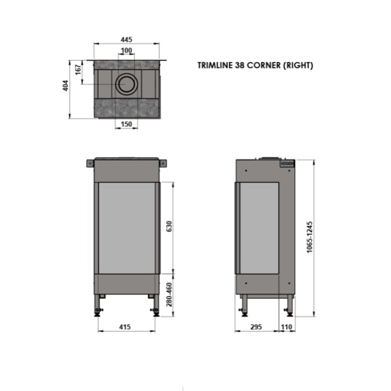 TRIMLINE 38 CORNER