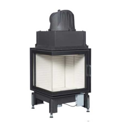 Austroflamm 55x55x51K abatible esquinero