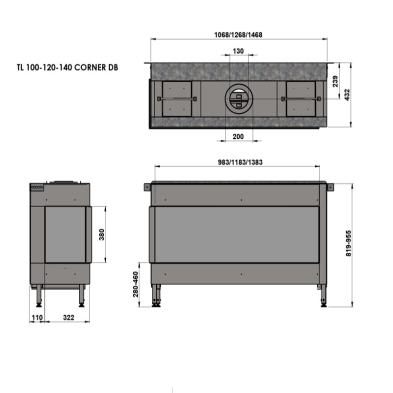 TRIMLINE 100 CORNER